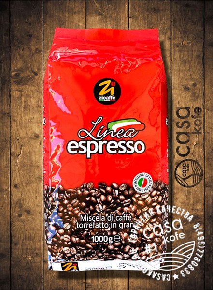 Zicaffe Linea Espresso кофе в зернах 1кг