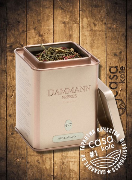 Dammann N477 Miss Dammann (Мисс Дамманн) зеленый чай 100 г