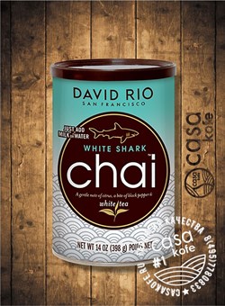 Пряный чай White Shark Chai David Rio 398гр, США