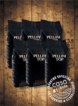 Pellini Top 100% Arabica кофе в зернах 1кг (от 6кг)