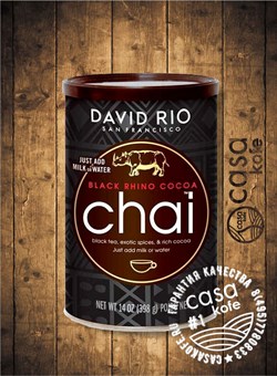 чай-латте Black Rhino Cacoa DAVID RIO 398гр, США