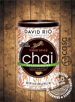 чай Tiger Spice Decaf Chai DAVID RIO 398гр