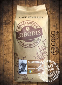 Lobodis Guatemala кофе в зернах 1кг