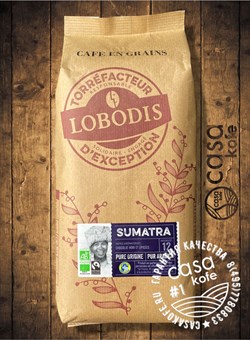Лободис Суматра кофе в зернах