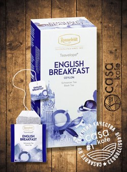 чай Ronnefeldt English Breakfast (Английский Завтрак) 25 пакетиков черный
