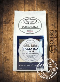 Jamaica Blue Mountain Dell Arabica кофе в зернах 250гр