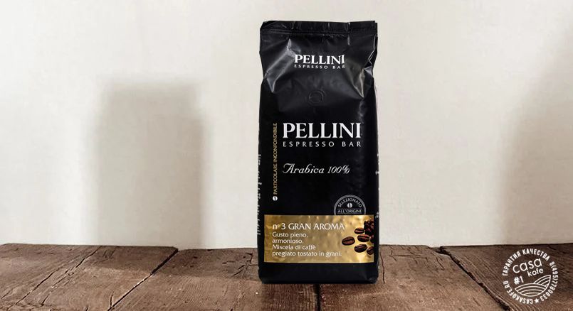Pellini #3 Gran Aroma 100% arabica купить в CASAkofe